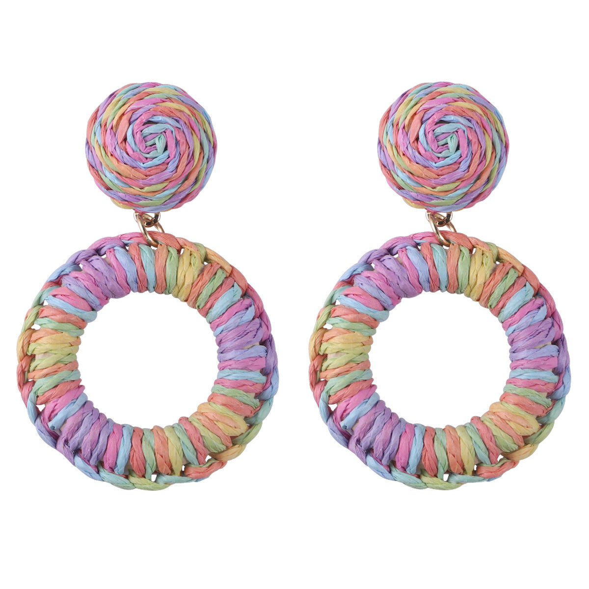 The Capri Raffia Earrings