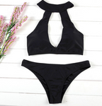 The Mykonos Black Bikini