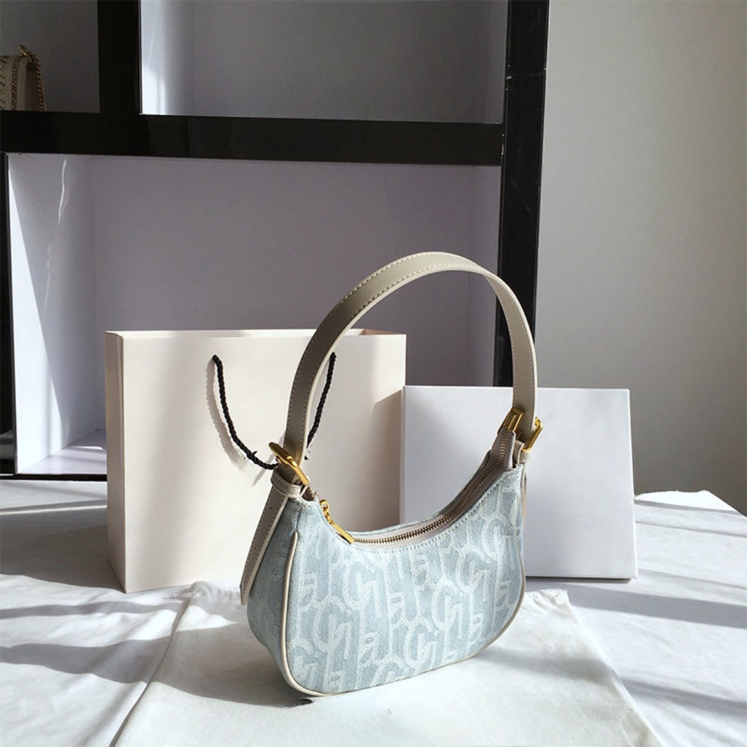 The Bellagio Denim Shoulder Bag