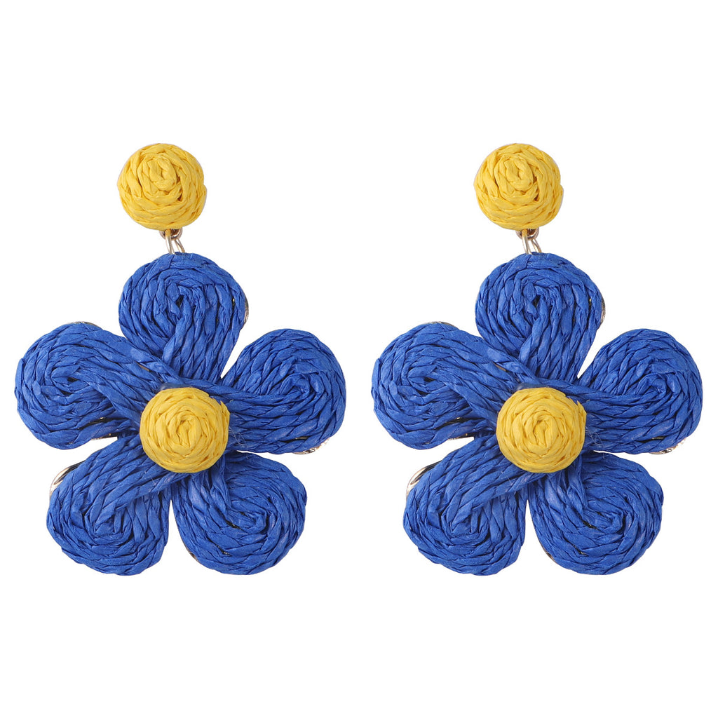 The Capri Raffia Earrings