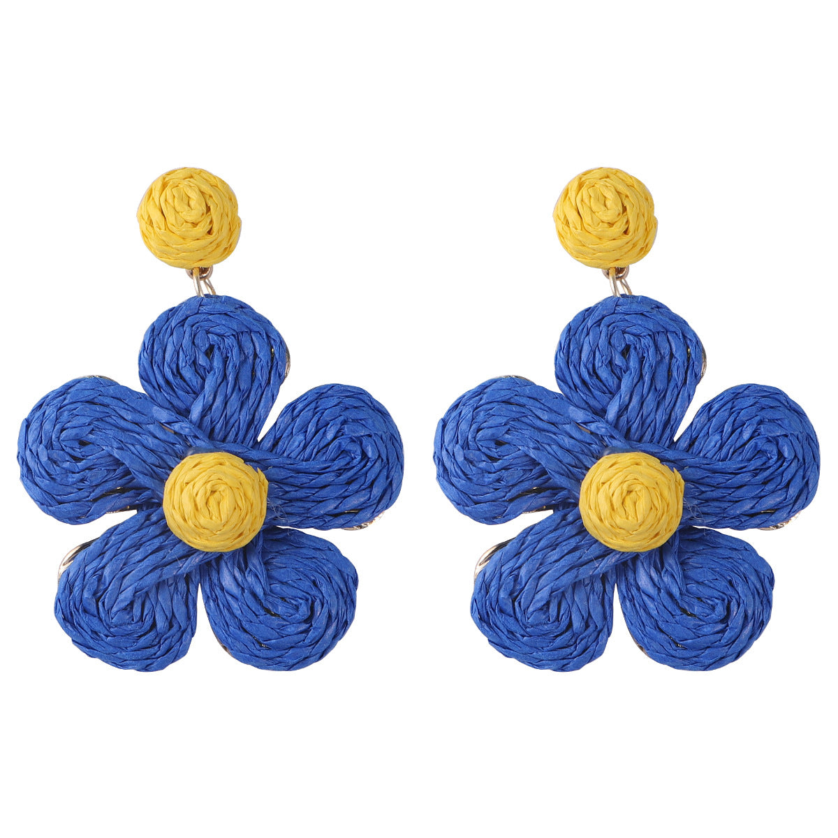 The Capri Raffia Earrings