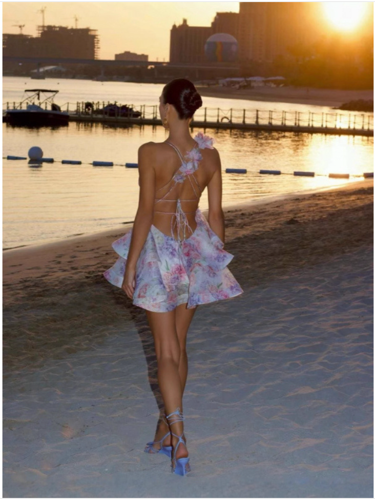 The Amalfi Halter Dress Jumpsuit