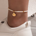 The Mykonos Shell Anklet